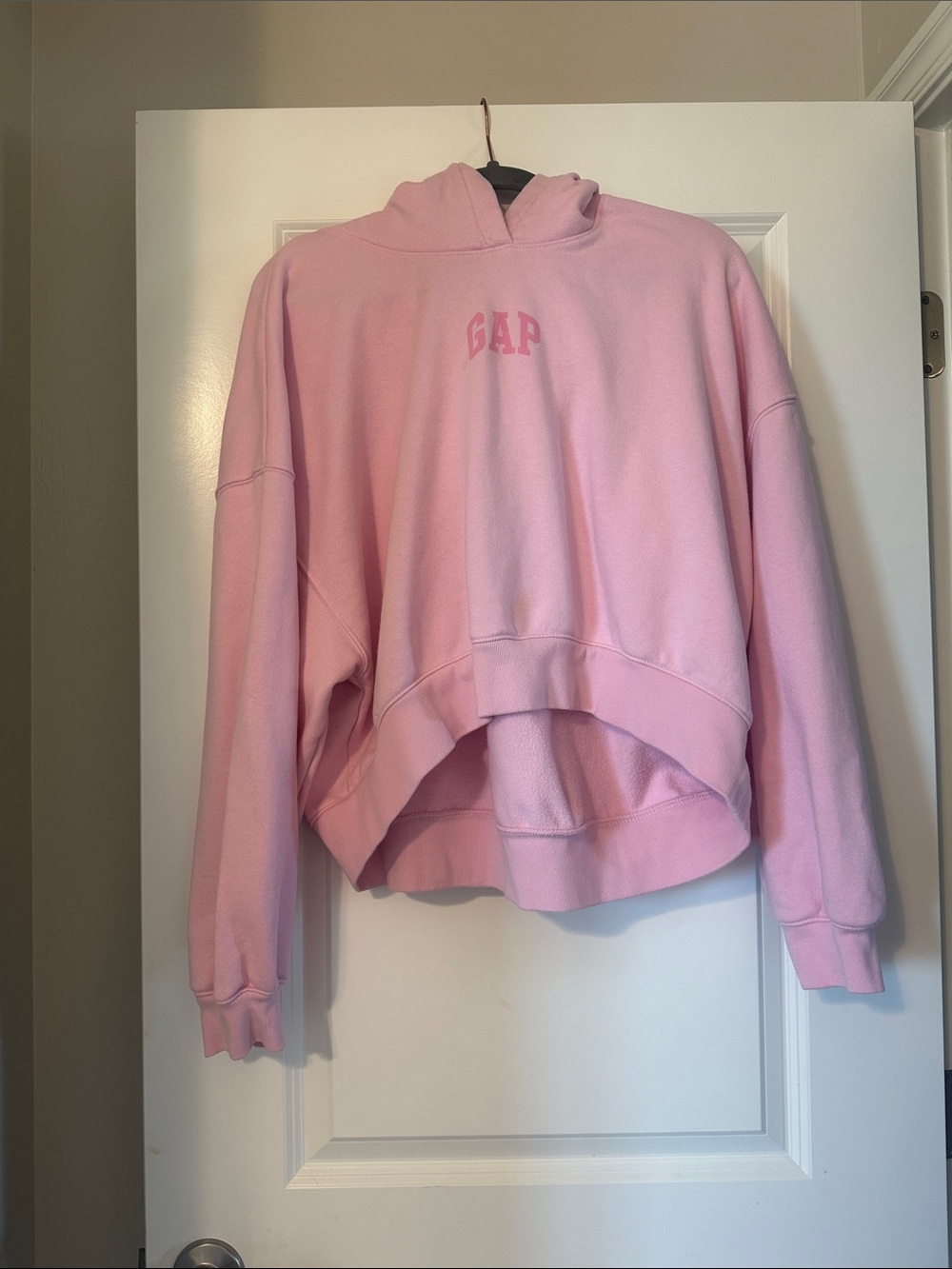 Gap Vintage Soft Crop Logo Hoodie